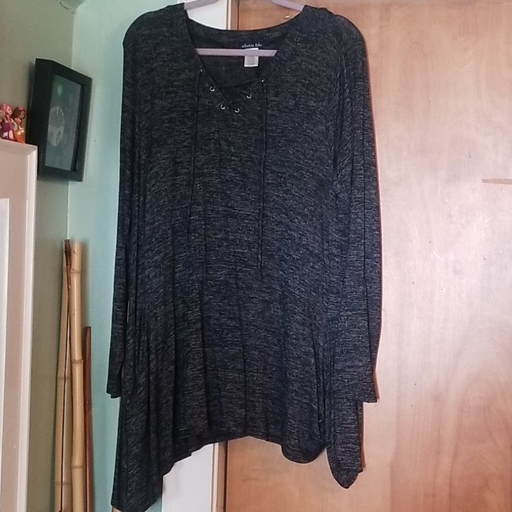 Women's OLIVIA BLU long sleeve shirt-bluuse